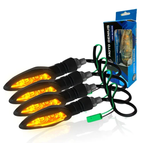 MOTO GENIUS Universal LED Bike Indicator for Bajaj / Hero / Honda / TVS / Yamaha / Suzuki / Mahindra