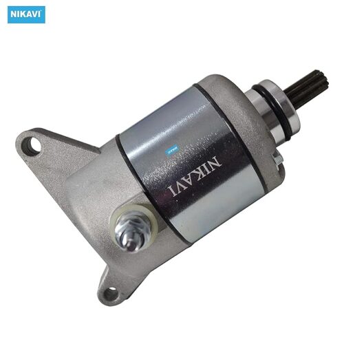 Self Starter Motor - Bajaj / Hero / Honda / TVS / Suzuki / Yamaha (100–125cc)