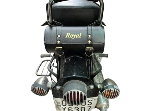 MOTO GENIUS Premium Motorcycle Saddle Bag  for Royal Enfield